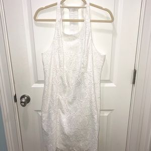 Lilly Pulitzer White Dress - Dotted Blossom Eyelet